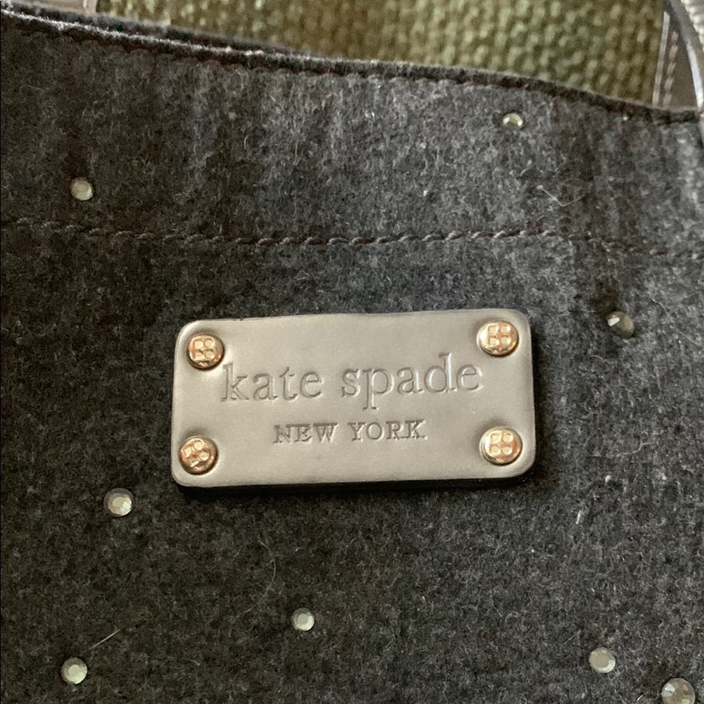 kate spade Black Studded Tote - Picture 2 of 13